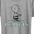 thumbnail image 3 of Peanuts - Charlie Snow - Women's Short Sleeve Graphic T-Shirt, 3 of 6