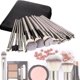 thumbnail image 5 of Juego de 18 Brochas KRAUMETIK para Maquillaje Profesional, Incluye Pinceles para Base, Sombra, Polvo y Más, Diseño Elegante y Portátil, Ideal para Principiantes y Expertos., 5 of 5