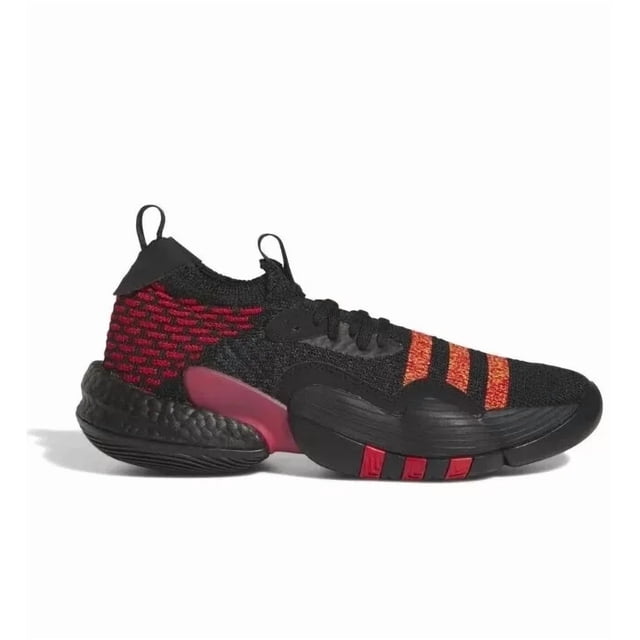 Adi - das Trae Young 2 Atlanta Hawks Black Red Men's Size 6.5 HQ0986 New In Box