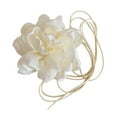 thumbnail image 3 of Collier Papillon Fleur Vintage Gothique Large Collier Floral Wrap Longue Chaîne Blanc, 3 of 9
