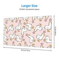 thumbnail image 3 of Kdxio Goose Queen Print Large Gaming Mouse Pad,Non-Slip Base,Water Resist Keyboard Pad for Gamer,Office & Home,29.5 x 15.8 in, 3 of 9