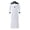 Black, variant on SIYUDAN Men Kaftan Thobe Casual Long Sleeve Mens Robe Long Robe with Half Zipper Mens Muslim Clothing Khaki Thobe