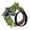 O, variant on Opehuo 26 Initial Ribbon Rattan Wreath,Spring Personalized Letters Round Rattan Wreath With Striped Linen Bow,Farmhouse Style Rustic Door Wreaths(I)