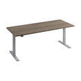 thumbnail image 2 of Scranton & Co Engineered Wood 72W Adjustable Standing Desk in Modern Hickory, 2 of 7