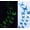 bleu, variante sur UHUSE Autocollant Lumineux simulation Papillon 3D Tridimensionnel