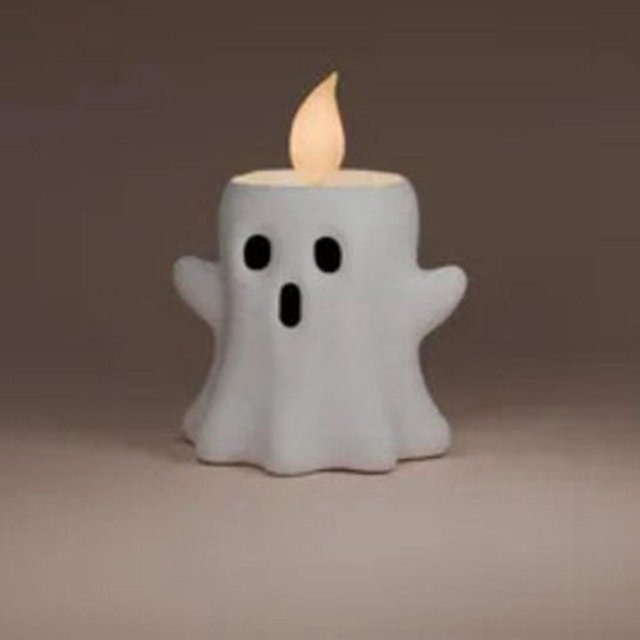 Adorno de Halloween Soledad Estatua de Fantasma Candelabro 5,5 cm