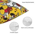 thumbnail image 3 of Pofeuu Cute Dog Print Double-sided plush pillowcase Square Throw Pillow Covers Pillows Cover for Living Room Bedroom Sofa Couch Cushion Cover（No pillow core）-22"x22", 3 of 7