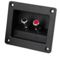 thumbnail image 2 of 4 piezas de terminal de conector de enlace de empuje de resorte de caja de altavoz, 2 of 2