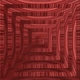 thumbnail image 1 of Ahgly Company Indoor Square Patterned Cranberry Red Area Rugs, 6' Square, 1 of 6
