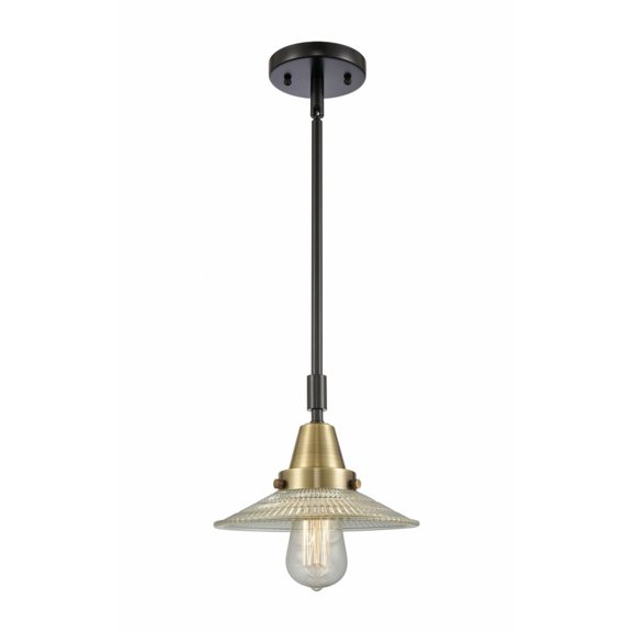 Innovations Lighting - Halophane - 8.5 Inch 3.5W 1 LED Mini Pendant Black