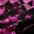 thumbnail image 5 of Homewish Purple Sugar Skull Kitchen Curtains,Spooky Halloween Black Out Curtains Pack of 2 (42x63 Each),Flower Living Room Curtains, 5 of 6