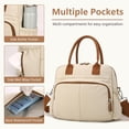 thumbnail image 6 of Sunyuer Diaper Bag Tote, Travel Stylish Mommy Bag with Stroller Clips, Large Capacity Hospital Bag for Labor and Delivery, 6 of 10