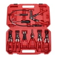 thumbnail image 1 of 9pcs/Set Car Fuel Oil Water Pipe Install Tool Flexible Lock Hose Clip Clamp Plier Kit Set, 1 of 9