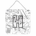 thumbnail image 4 of Carolines Treasures CJ2007-ODS66 Letter O Musical Note Letters Wall or Door Hanging Prints 6HX6W multicolor, 4 of 7
