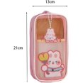 thumbnail image 4 of Estuche para lápices Kawaii Estuche lindo para lápices estético para niñas (rosa) JM, 4 of 5