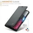 thumbnail image 4 of CaseMe Leather For Samsung Galaxy A53 Wallet Case with RFID Blocking, For Samsung Galaxy A53 Case Wallet for Women Men Card Holder Magnetic Clasp Kickstand Folio Case,Black,For Galaxy A53, 4 of 11