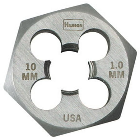 

Hanson 6950 High Carbon Steel Hexagon 1-7/16 Across Flat Die 14mm-1.50