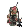 thumbnail image 4 of FORMRS School Backpack with Front Zippered Pocket 12" Elementary Student Travel Daypack, Red Christmas Poinsettia, 4 of 6