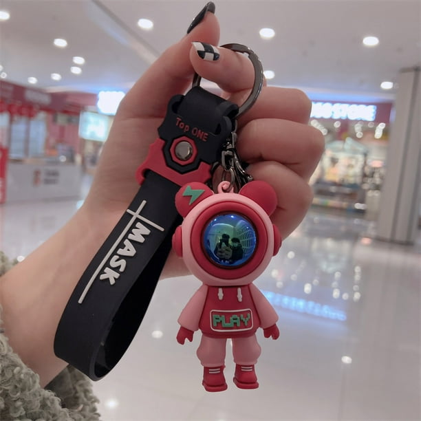 Porte-clés de voiture personnage d'anime Lilo et Stitch expérience
