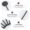 thumbnail image 3 of 100 Pcs Drink Stirrer Coffee Bar Decor Cocktail Sticks for Drinks Cocktail Stirrers Coffee Stir Sticks, 3 of 6