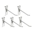 thumbnail image 2 of FITYLE 5Pcs Wall Hooks Hangers Hooks for Grid Wall Panel Iron Rustproof Multifunctional for Office Retail Shop Garage Household Show , 10cm, 2 of 9