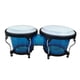 thumbnail image 3 of Bongo Drum Set Instrumentos de percusión educativos de 6 y 7 pulgadas Instrumentos de música de tambor para regalos Principiantes Adultos Azul Hugo tambor bongó, 3 of 10