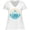 AA-White, variant on Inktastic Fort Myers Beach Florida Vacation Women's Plus Size V-Neck T-Shirt