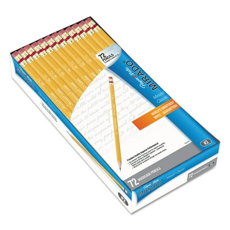 Paper Mate Mirado Pencil, HB #2, Yellow, 72/Pack