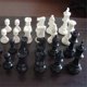 thumbnail image 2 of 32Pcs/Set Black & White Plastic Medieval Chess Pieces Game Chessmen 65/75/95mm For Home, 2 of 4