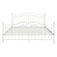 thumbnail image 4 of DHP Tatiana White Metal Bed King, 4 of 14