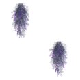 thumbnail image 3 of Yuarrent Plantas artificiales de plástico de amplia aplicación, decoración en cualquier lugar, planta colgante de imitación, 2 uds. Type2 NO2, 3 of 6