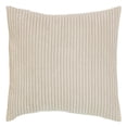 thumbnail image 1 of Better Trends SHASP2626IV Julian Collection in Solid Stripes Design 100 Percent Cotton Tufted Sham, Ivory - Euro Size, 1 of 2