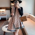 thumbnail image 3 of WeHello-bufanda de Cachemira de estilo bohemio para mujer, nuevo chal para prendas de vestir exteriores de otoño e invierno para calidez y bufanda gruesa, 3 of 4