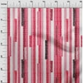 thumbnail image 2 of oneOone Cotton Poplin Twill Magenta Fabric Stripes Sewing Fabric By The Yard Printed Diy Clothing Sewing Supplies 56 Inch Wide-AEY, 2 of 4