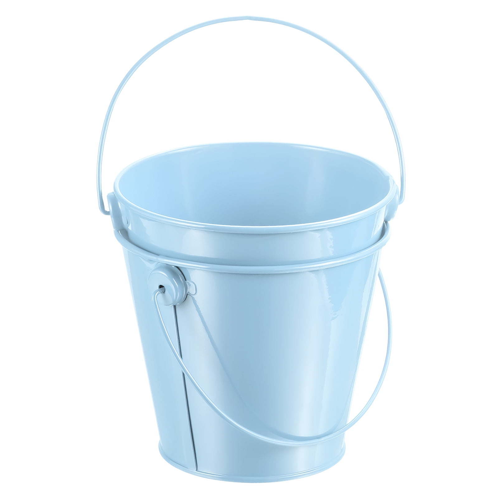 4.7 Inch Colored Metal Buckets Pencil Holder Buckets Metal Planter