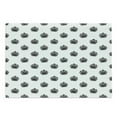 thumbnail image 1 of Gorilla Cutting Board, Sketchy Grunge Style Monochrome Repetitive Pattern of Silhouettes, Decorative Tempered Glass Cutting and Serving Board, in 3 Sizes, by Ambesonne, 1 of 2