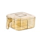 thumbnail image 3 of Caja de condimentos transparente Contenedor de especias Botes de condimentos Tarro de condimentos con Naranja, 3 of 9