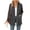 Charcoal Gray, variant on ZHENWEI Women's Basic Casual Loose Lightweight Long Sleeve Open Front Cardigans with Pockets