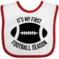 thumbnail image 3 of Inktastic It's My 1st Football Season Boys or Girls Baby Bib, 3 of 4