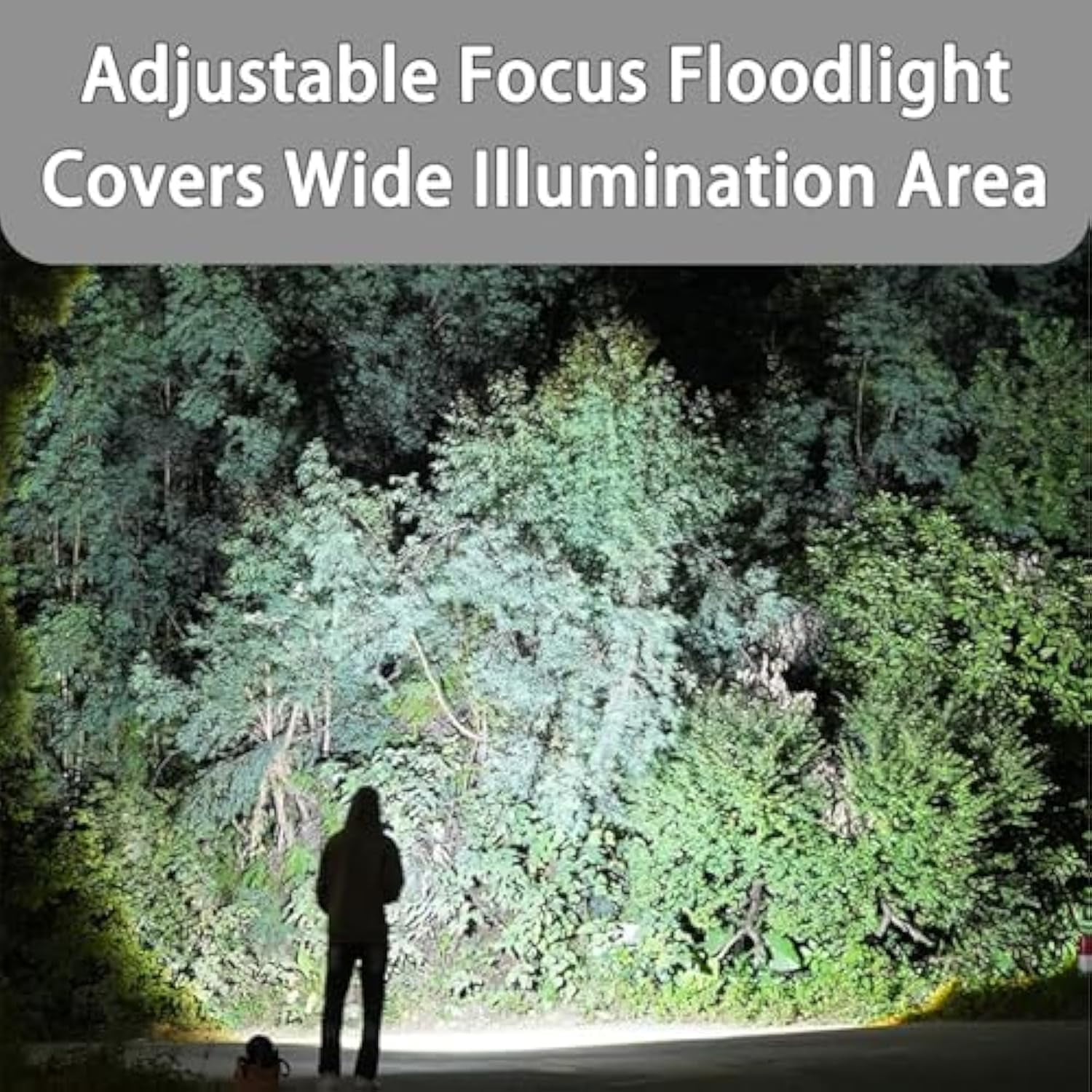 Flashlight, Rechargeable 1097 Flashlight, Outdoor Camping Home Long-Range Portable Flashlights, Strong Light 4 Modes and Long Endurance，for Camping, Hiking (5500mAh,1Pcs)