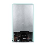 Magic Chef 0.7-cu. ft. 700-Watt Retro Countertop Microwave and 3.2-cu. ft. Energy-Star Certified Retro Mini Fridge Kit, Green