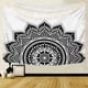thumbnail image 1 of Tapiz indio con patrón de Mandala grande, decoración colgante de pared, toalla de playa Bohemia, manta fina de poliéster, chal de Yoga, esterilla de viaje, 1 of 4