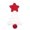 White, variant on White Snow Christmas Ball Ornaments, Soft Plush Xmas Hanging Pendants, Winter Festival Decor, Versatile Ornament for Christmas Tree, Window & Wreath Decoration (2.56*4.53in)