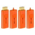 thumbnail image 1 of Cepillo Retráctil para Palos de Golf Uxcell [4PCS] - Limpiador de Ranuras de Doble Cara para Golfista - [Rojo Anaranjado-2.3IN], 1 of 7