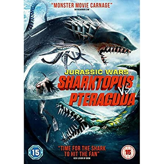 Sharktopus vs. Pteracuda (2014) [ NON-USA FORMAT, PAL, Reg.2 Import - United Kingdom ]