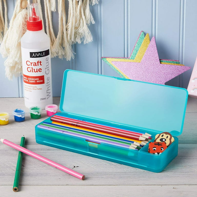 Wooden Pencil Case With Compartments Wooden Pen and Pencil Box Pencil  Storage Box Gift for Children Wooden Stationery Case 
