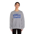 thumbnail image 4 of Kuala Lumpur Malaysia Sweatshirt Gifts Crew Neck Shirt Long Sleeve Unisex, 4 of 7