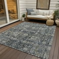 thumbnail image 5 of Addison Rugs Chantille Indoor/Outdoor Transitional Panel Charcoal Washable Rectangle Rug, 3' x 5', 5 of 5