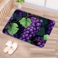 thumbnail image 5 of Grape Indoor Carpet Kitchen Rug Office Mat - Polyester Non-Slip Machine Washable, 5 of 6