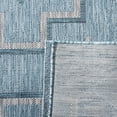 thumbnail image 5 of SAFAVIEH Courtyard Floella Geometric Indoor/Outdoor Area Rug, 4' x 5'7", Aqua/Grey, 5 of 9